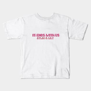 It ends with us by collen hoover Book Kids T-Shirt